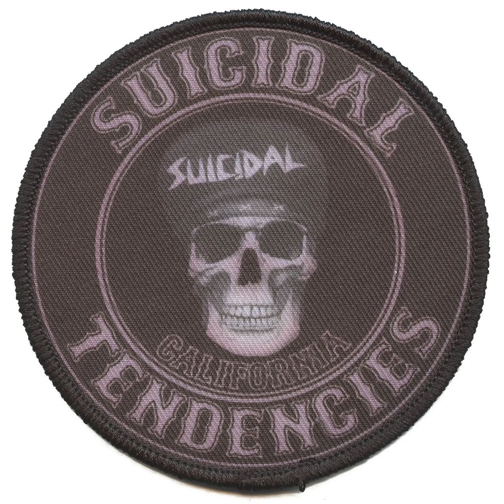 Suicidal Tendencies Skull Patch California Punk Band  Embroidered Iron On