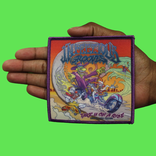 Suicidal Tendencies Punk Band Patch Take You On A Ride Embroidered Iron On