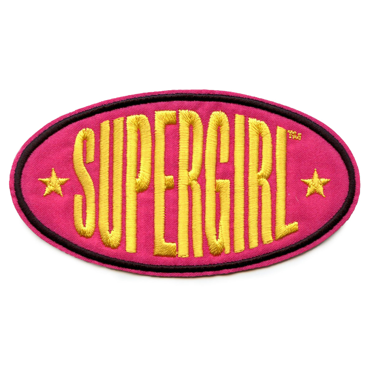 Supergirl 90's Logo Patch DC Comics Sublimated Embroidery Iron On