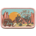 Take It Easy Patch Arizona Desert Vacation Embroidered Iron On
