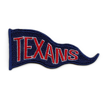 Texas Team Pennant Patch Houston Football Sport Embroidered Iron On