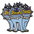 Patch brodé thermocollant The Beatles Blue Bulldogs, groupe de rock britannique