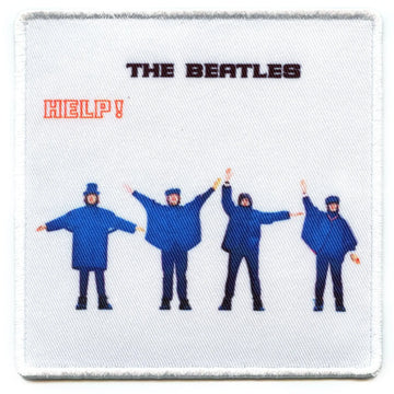 The Beatles Help! Patch British Rock Band Sublimated Embroidered Iron On