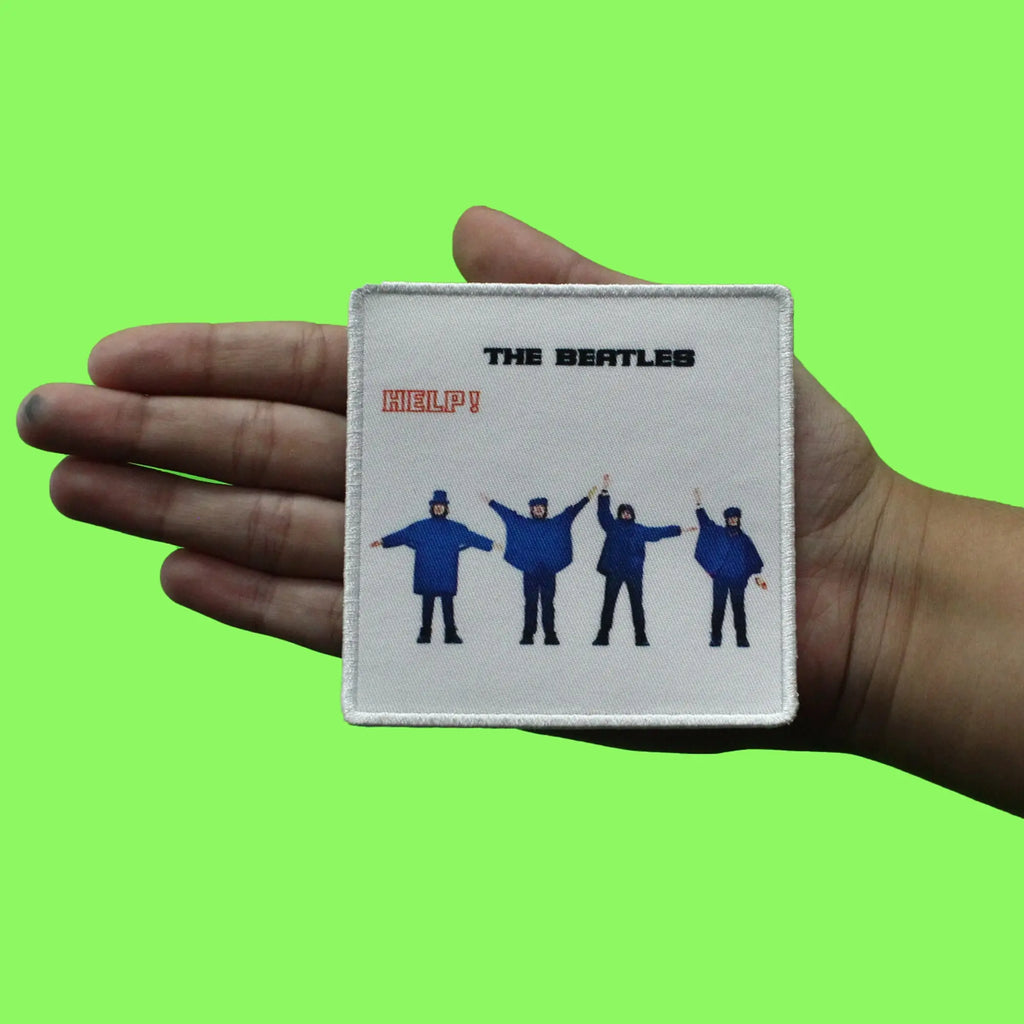Help Patch The Beatles Help! Patch British Rock Band Sublimation Iron On – Patch ...
