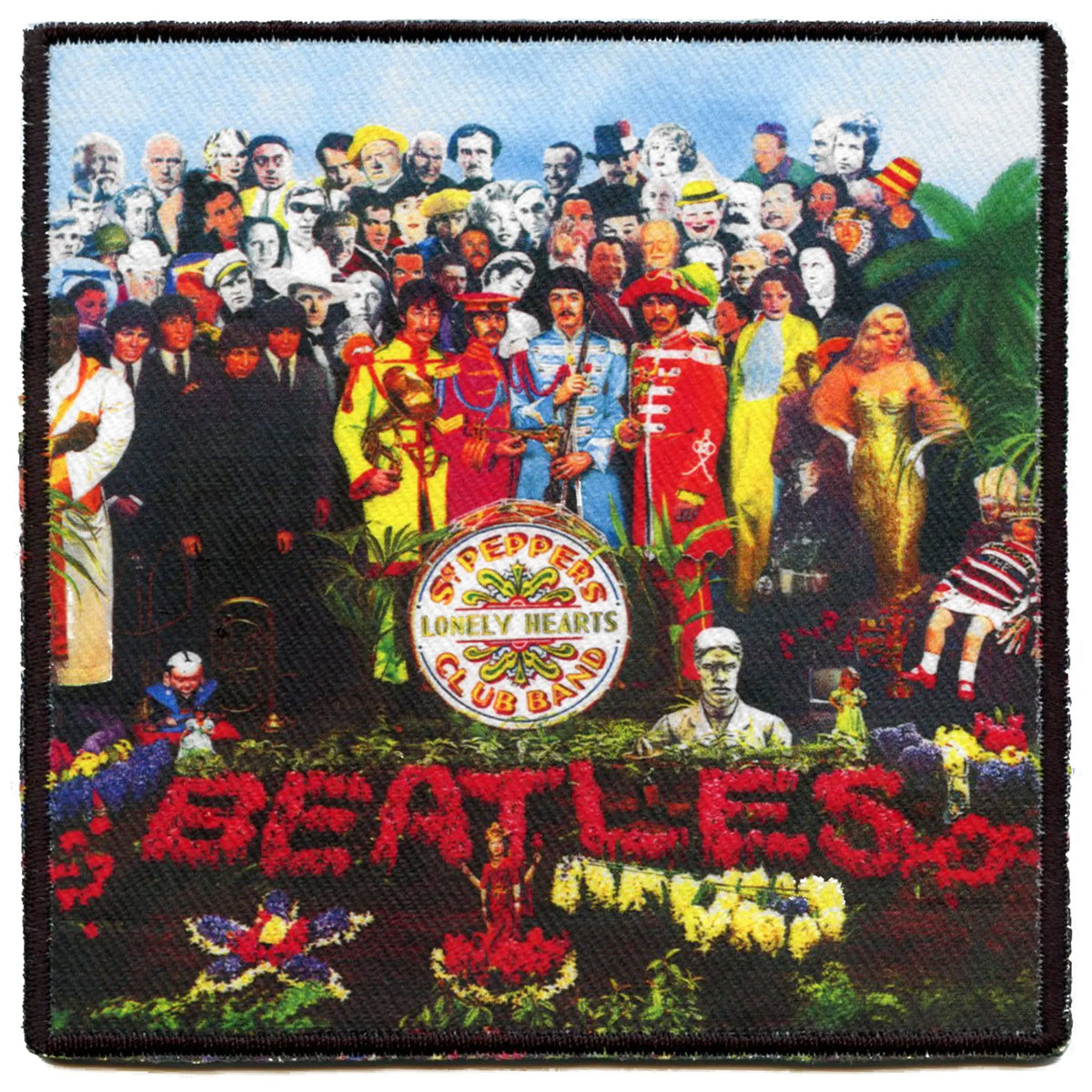 The Beatles Sgt Peppers Album Patch Lonely Hearts Iconic Sublimation I ...