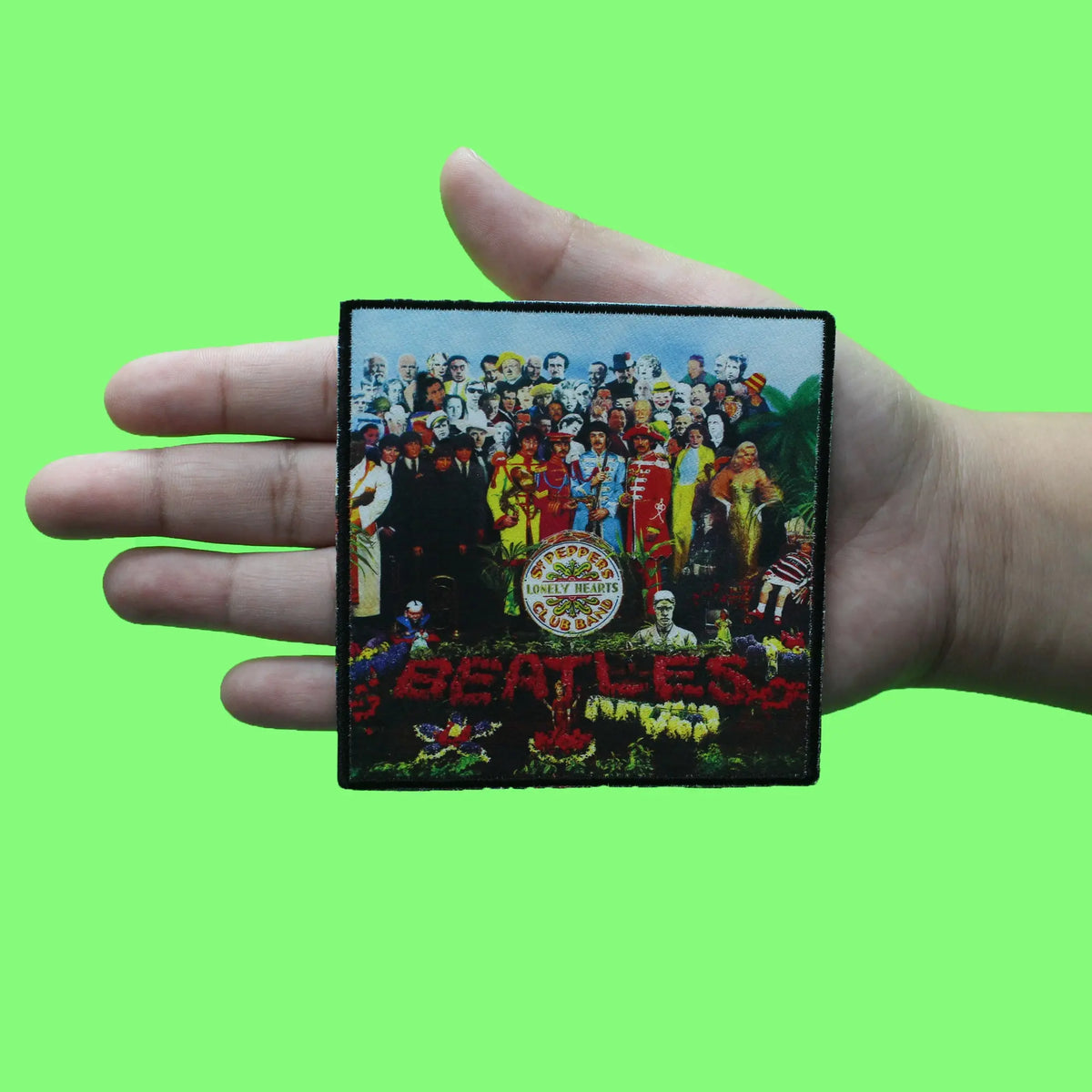 The Beatles Sgt Peppers Album Patch Lonely Hearts Iconic Sublimation I ...