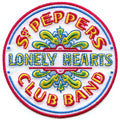 The Beatles Sgt Peppers Club Patch Iconic Rock Band Embroidered Iron On