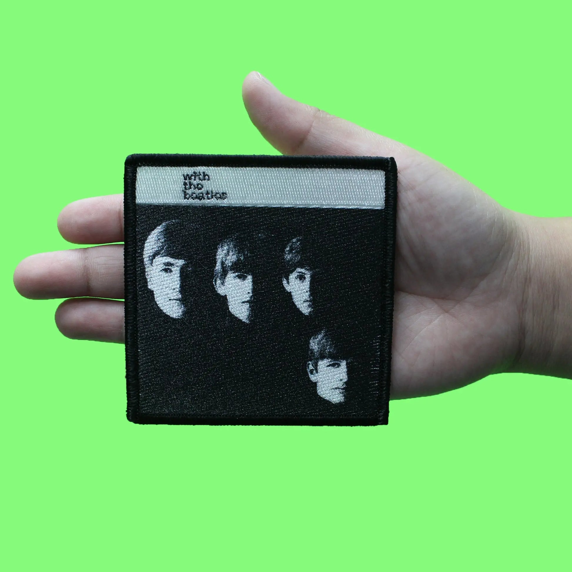 The Beatles With The Beatles Patch Iconic Rock Band Sublimated Iron On