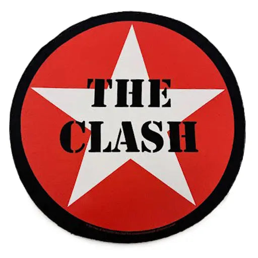 The Clash Star Logo Patch British Punk Rock XL DTG Printed