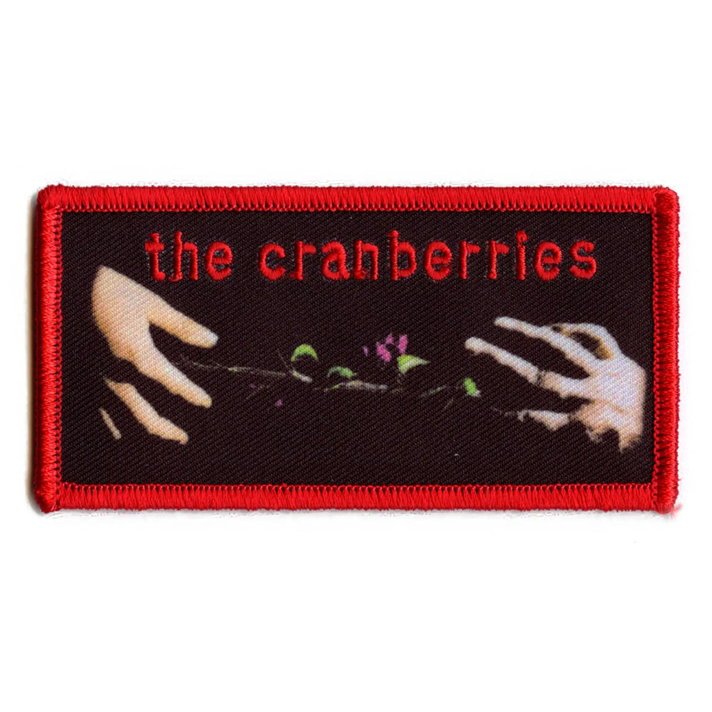 The Cranberries Hands Patch Flower Alternative Rock Embroidered Iron On
