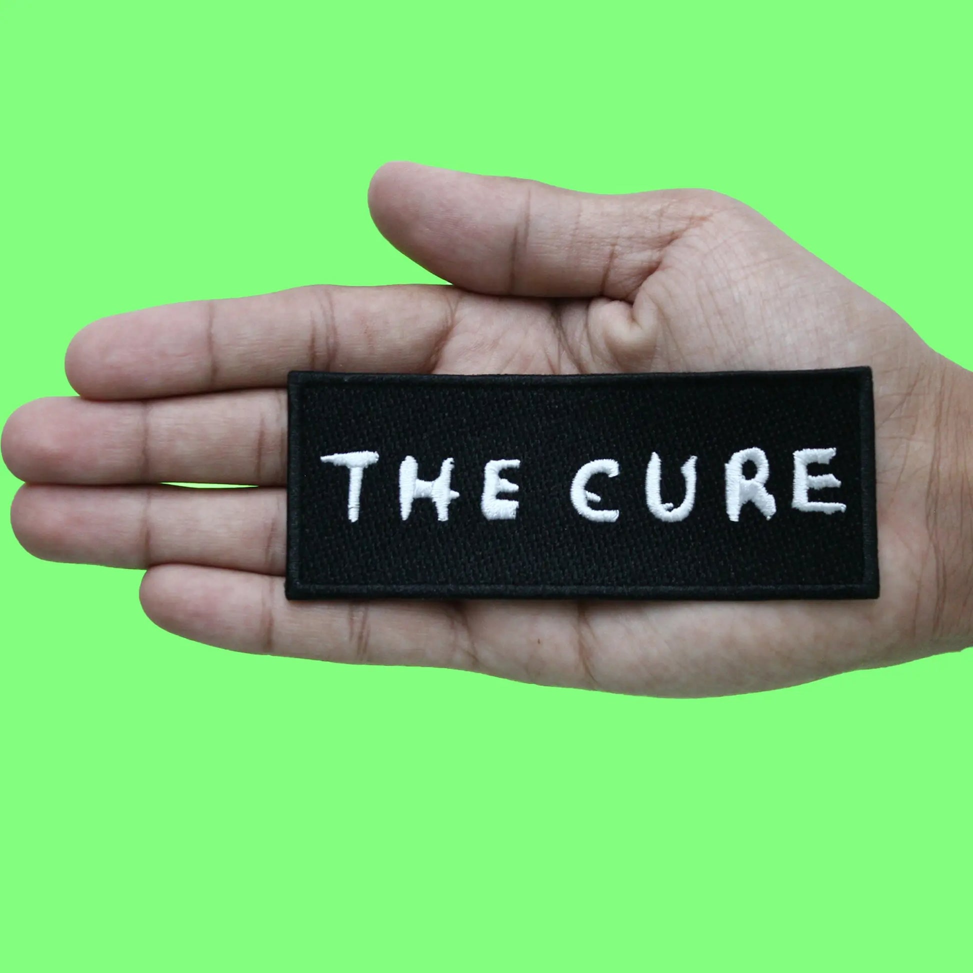 The Cure Band Patch Written Box Logo Embroidered Iron On