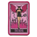 The Devil Tarot Card Patch Spiritual Readings Psychic Embroidered Iron On