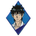 Le Dieu du lycée Han Patch Head Shot Blue Dimond Brodé Thermocollant