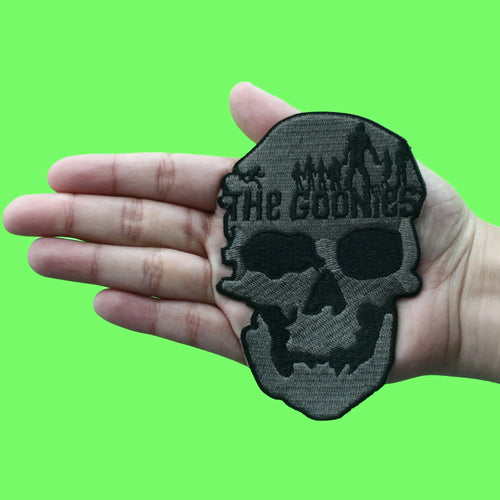 The Goonies Movie Patch Skull Logo Embroidered Iron On