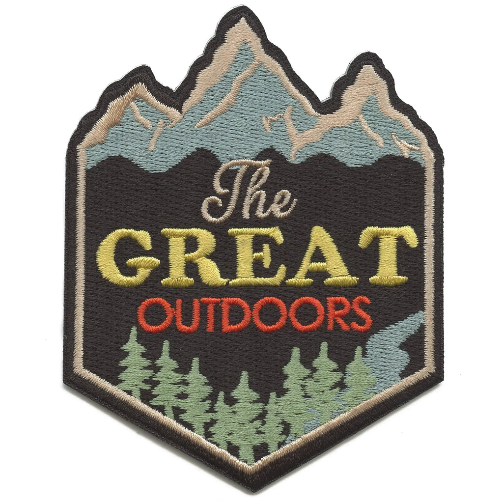 The Great Outdoors Patch Travel Park Souvenir Embroidered Iron On