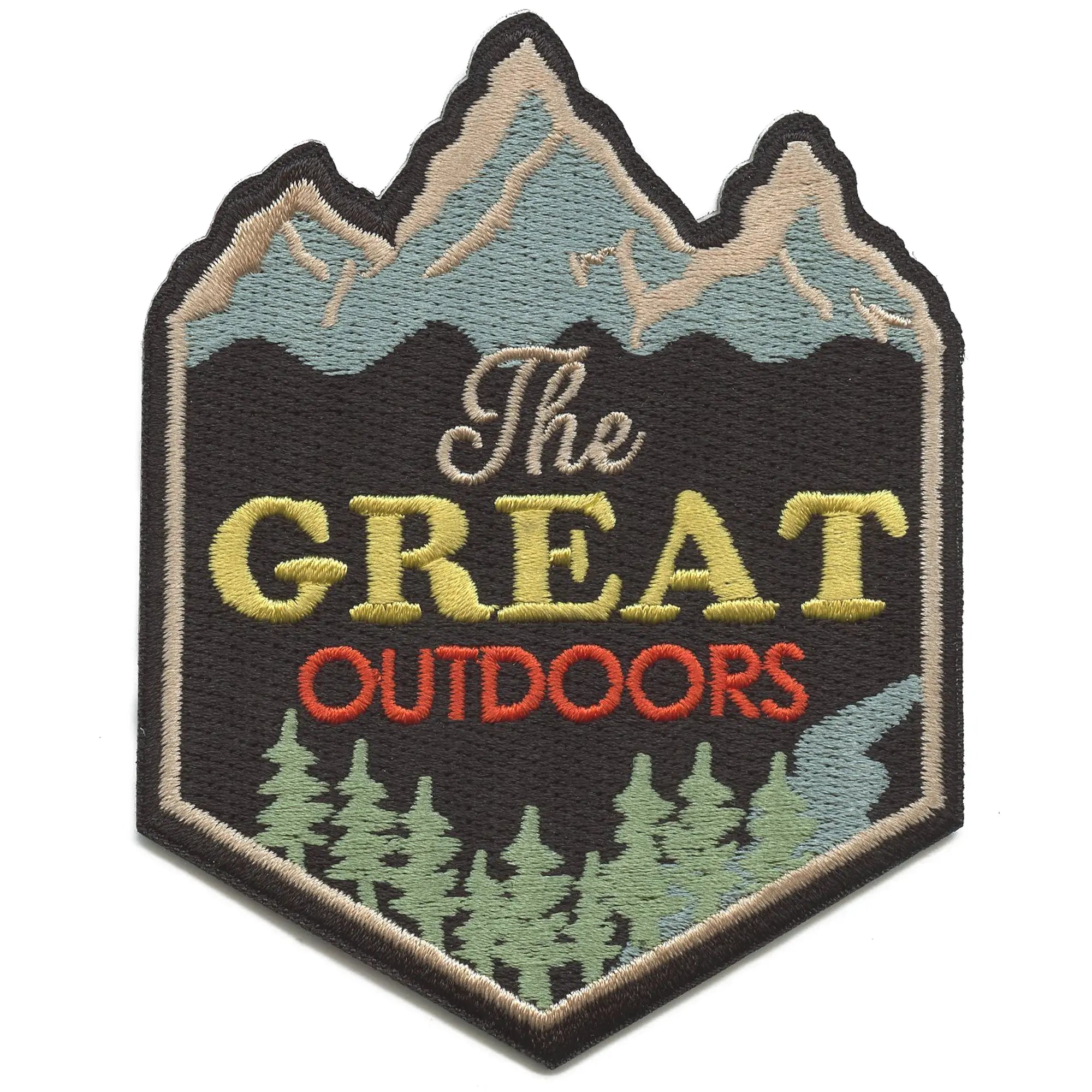 The Great Outdoors Patch Travel Park Souvenir Embroidered Iron On