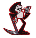 The Grim Adventures of Billy & Mandy Patch Times Up Cartoon Animation Embroidered Iron On