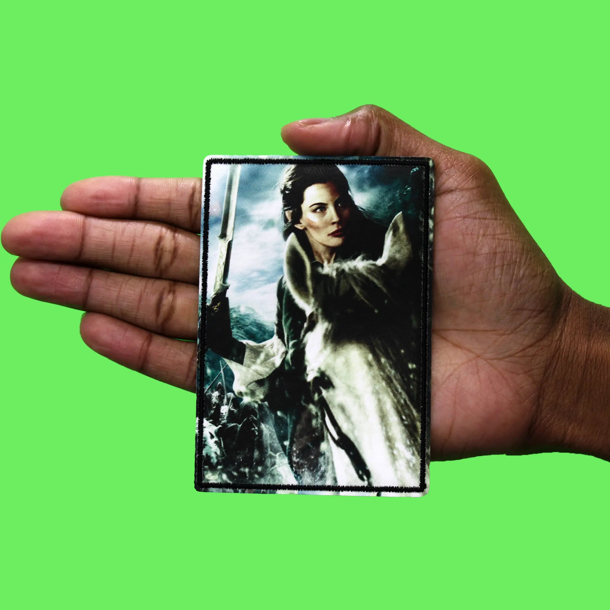 The Lord Of The Rings Patch Character Arwen Portrait Sublimated Iron On