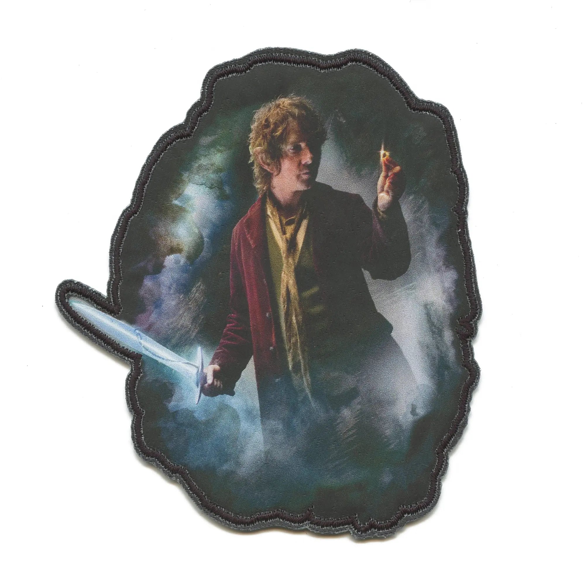 The Lord Of The Rings Patch Bilbo Holding Ring Sublimated Iron On ...