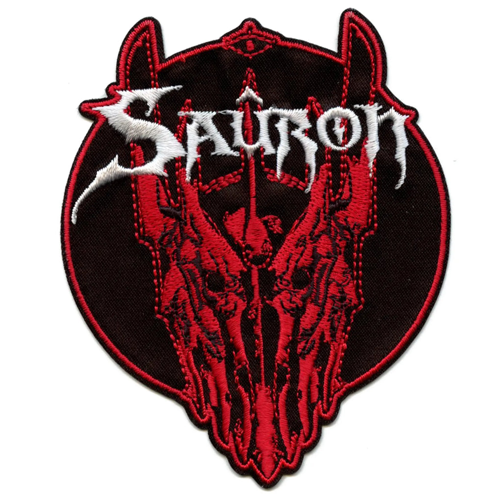 The Lord Of The Rings Patch Sauron Title Character Embroidered Iron On