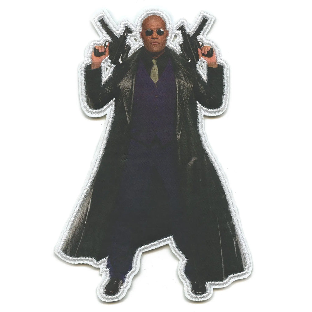 Matrix Patch Examples The Matrix Morpheus Patch American Cyberpunk Movie Embroidered Iron on ...