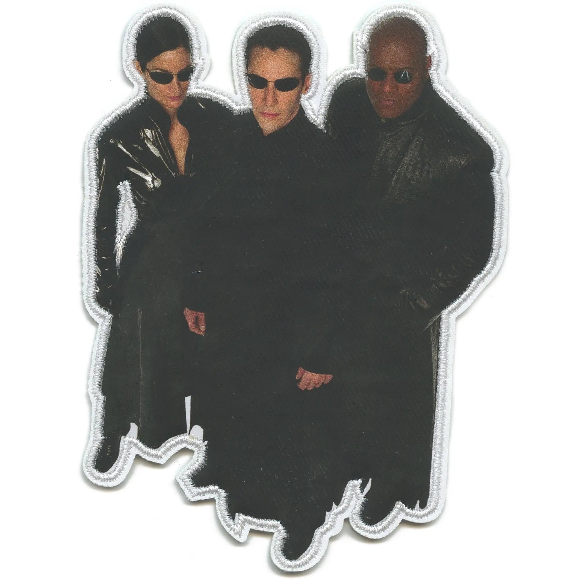 The Matrix Neo, Morpheus & Trinity Patch American Cyberpunk Movie Embroidered Iron on