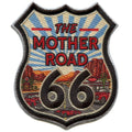 The Mother Road Route 66 Patch Travel Historic Trip Embroidered Iron On