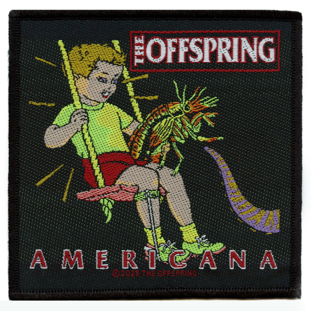 The Offspring Americana Rock Album Patch Classic Rock Band Woven Iron-On