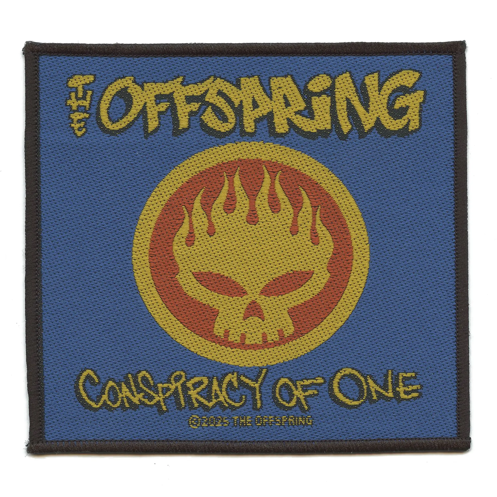 The Offspring Conspiracy Of One Rock Album Patch Classic Rock Band Woven Iron-On