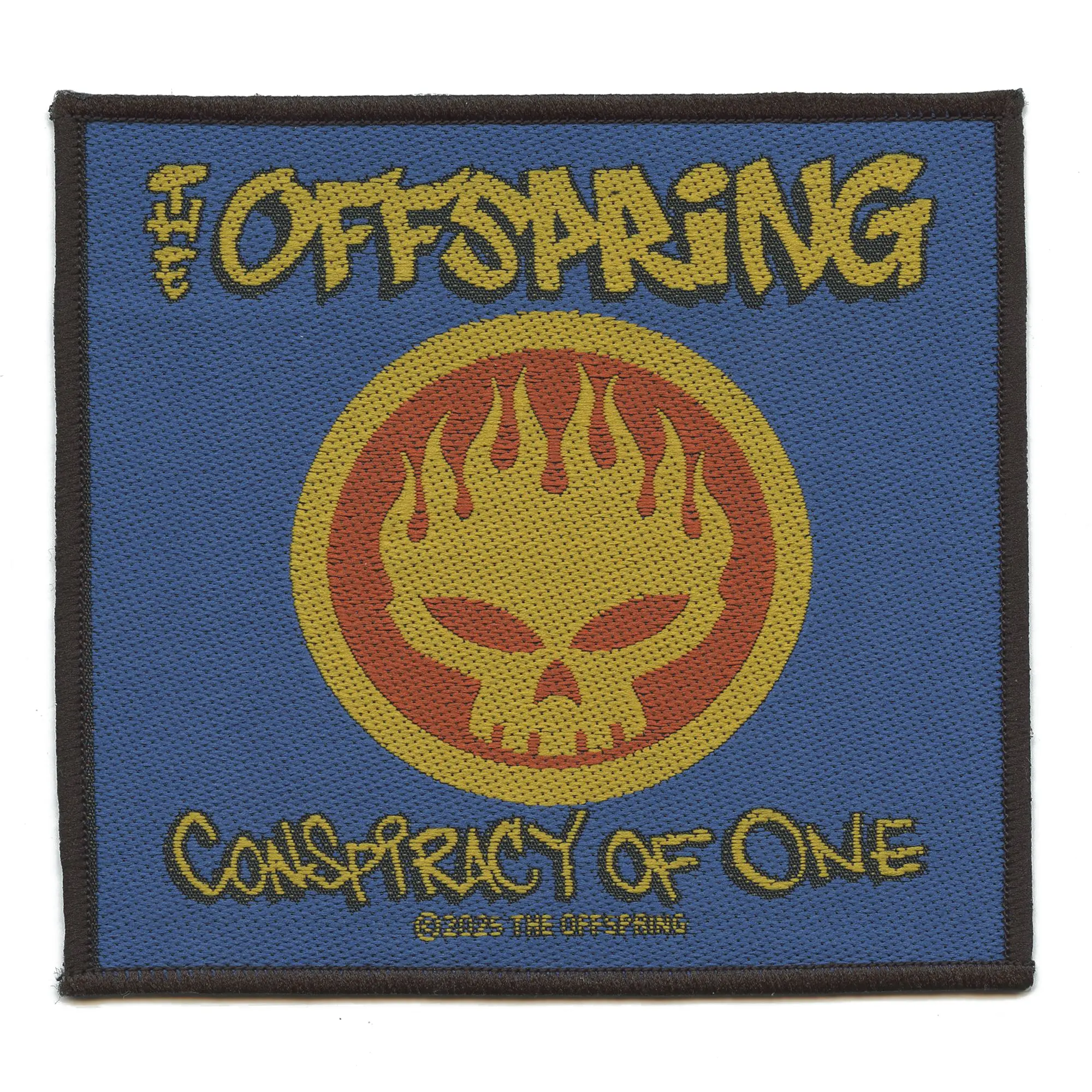 The Offspring Conspiracy Of One Rock Album Patch Classic Rock Band Woven Iron-On