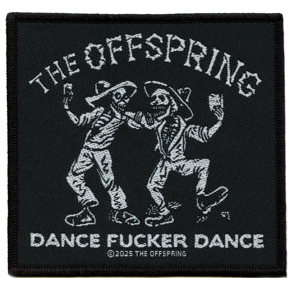 The Offspring Dance Fucker Dance Rock Album Patch Classic Rock Band Woven Iron-On