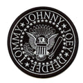 The Ramones Black Presidential Seal Patch Punk Rock Band Embroidered Iron On