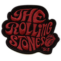 The Rolling Stones '82 Swirl Logo Patch Rock Folk Band Embroidered Iron On