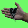 The Smashing Pumpkins Gish Heart Patch Chicago Rock Band Woven Iron On