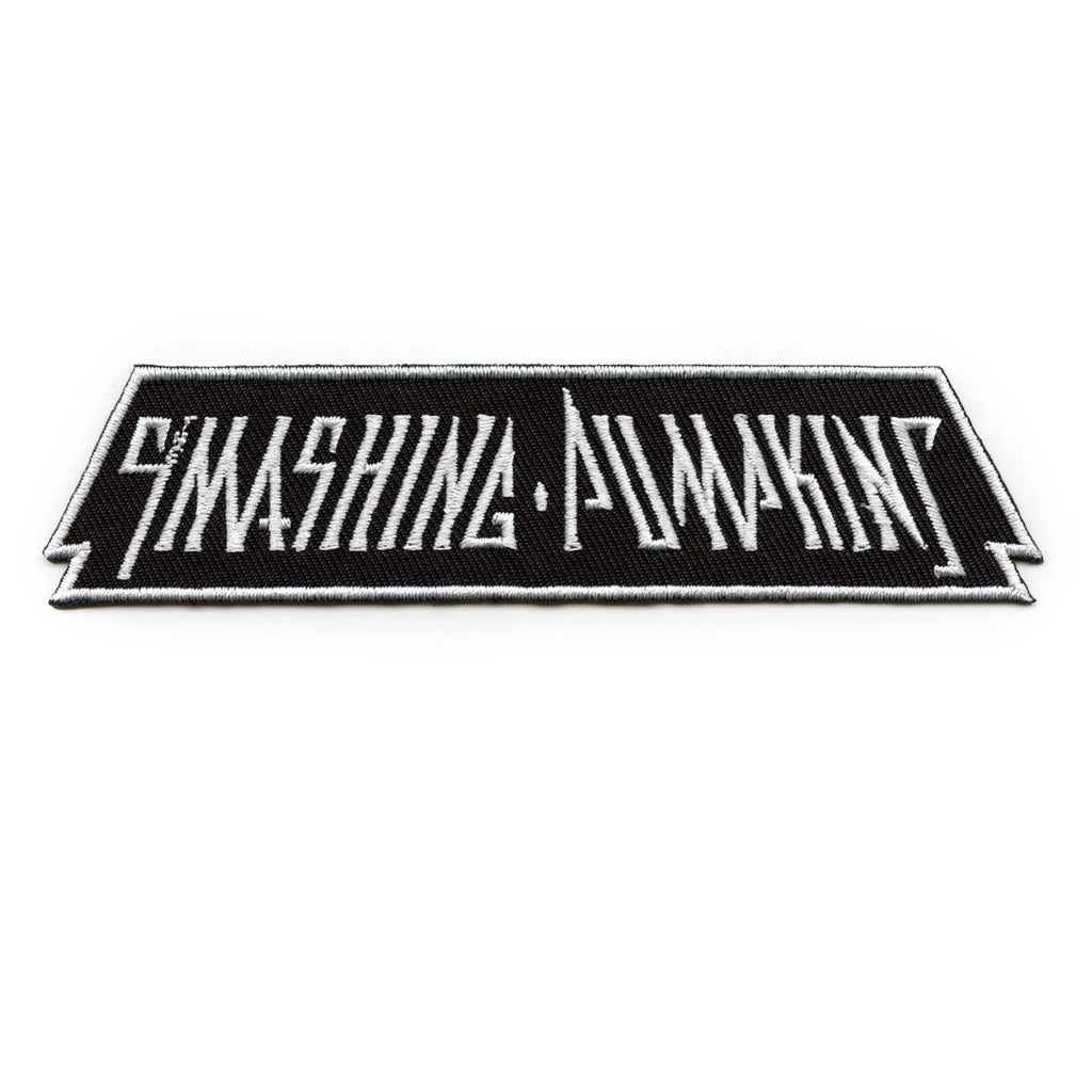 Patch avec logo Smashing Pumpkins, groupe de rock alternatif, brodé à repasser