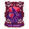 The Hermit Bigfoot Tarot Patch Folklore Mythology Legend Card Embroidered Iron On