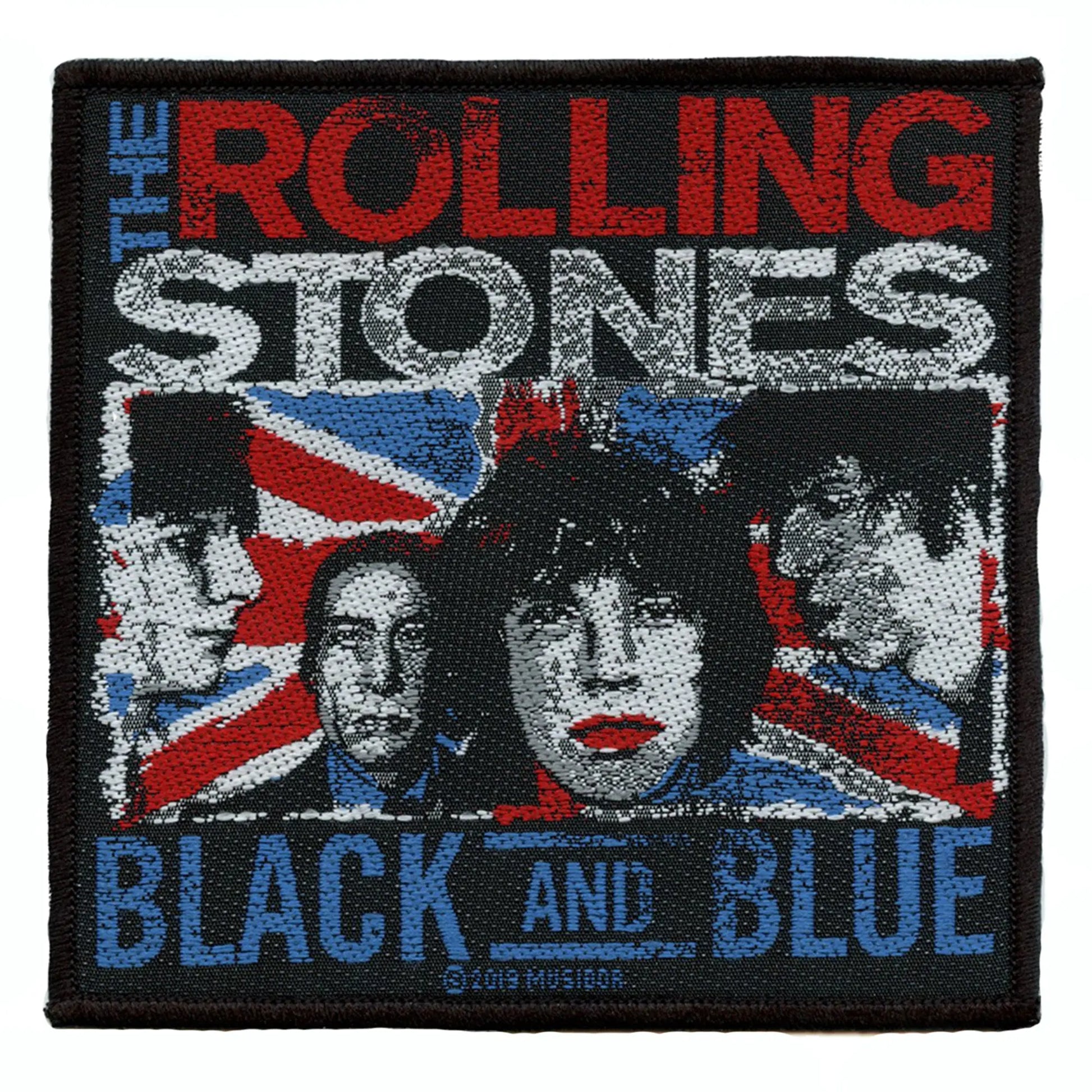 Rolling Stones Band Members Patch Faces Rock Folk Woven Iron On – Patch ...