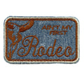 Ain't My First Rodeo Demin Patch County Western Fair Embroidered Iron On