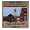 Thomas Edison Residence Patch National Historic Park Embroidered Iron On