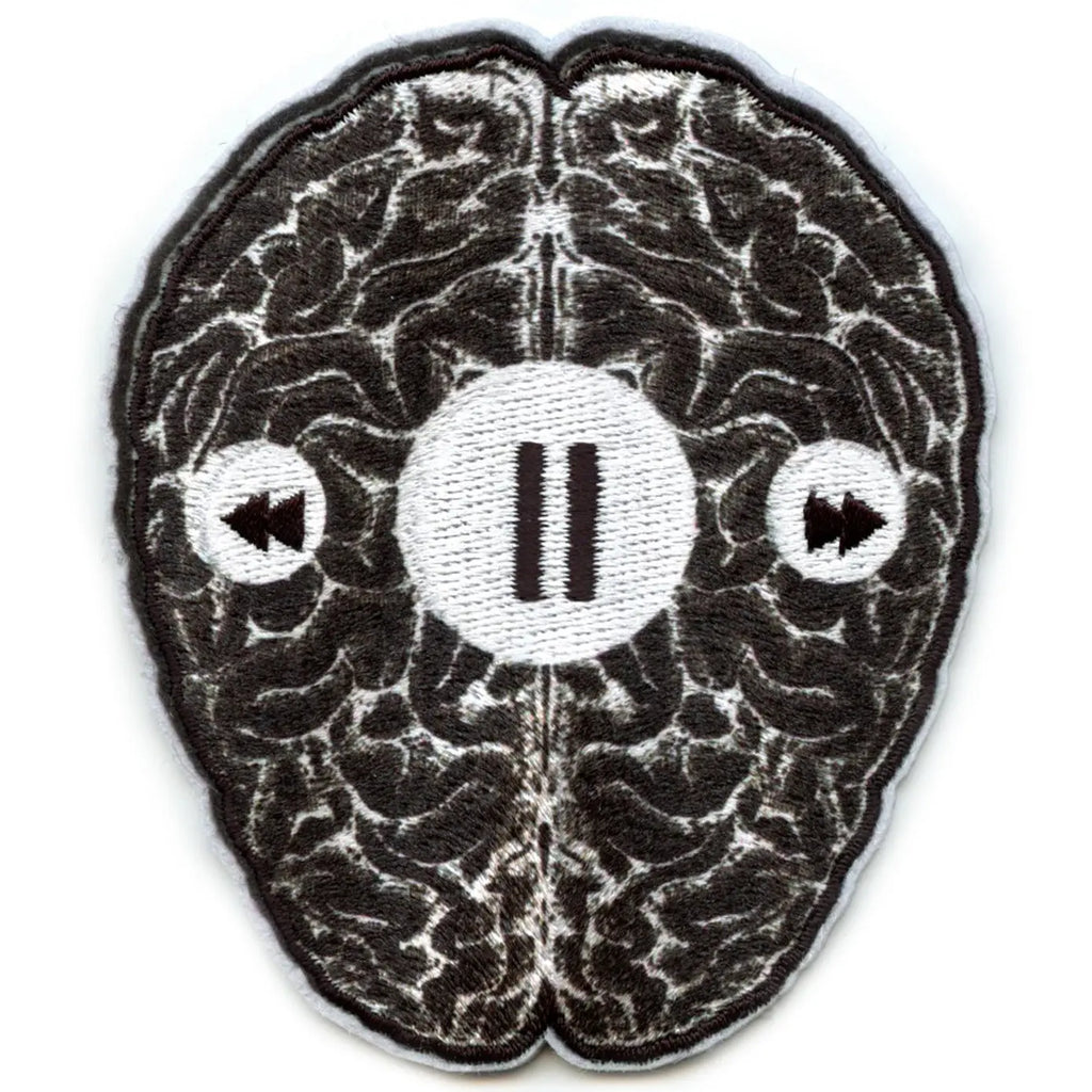 Tobe Fonseca Brain Pause Patch Creative Artist Design Sublimated Iron On