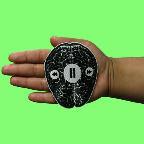 Tobe Fonseca Brain Pause Patch Creative Artist Design Sublimated Iron On