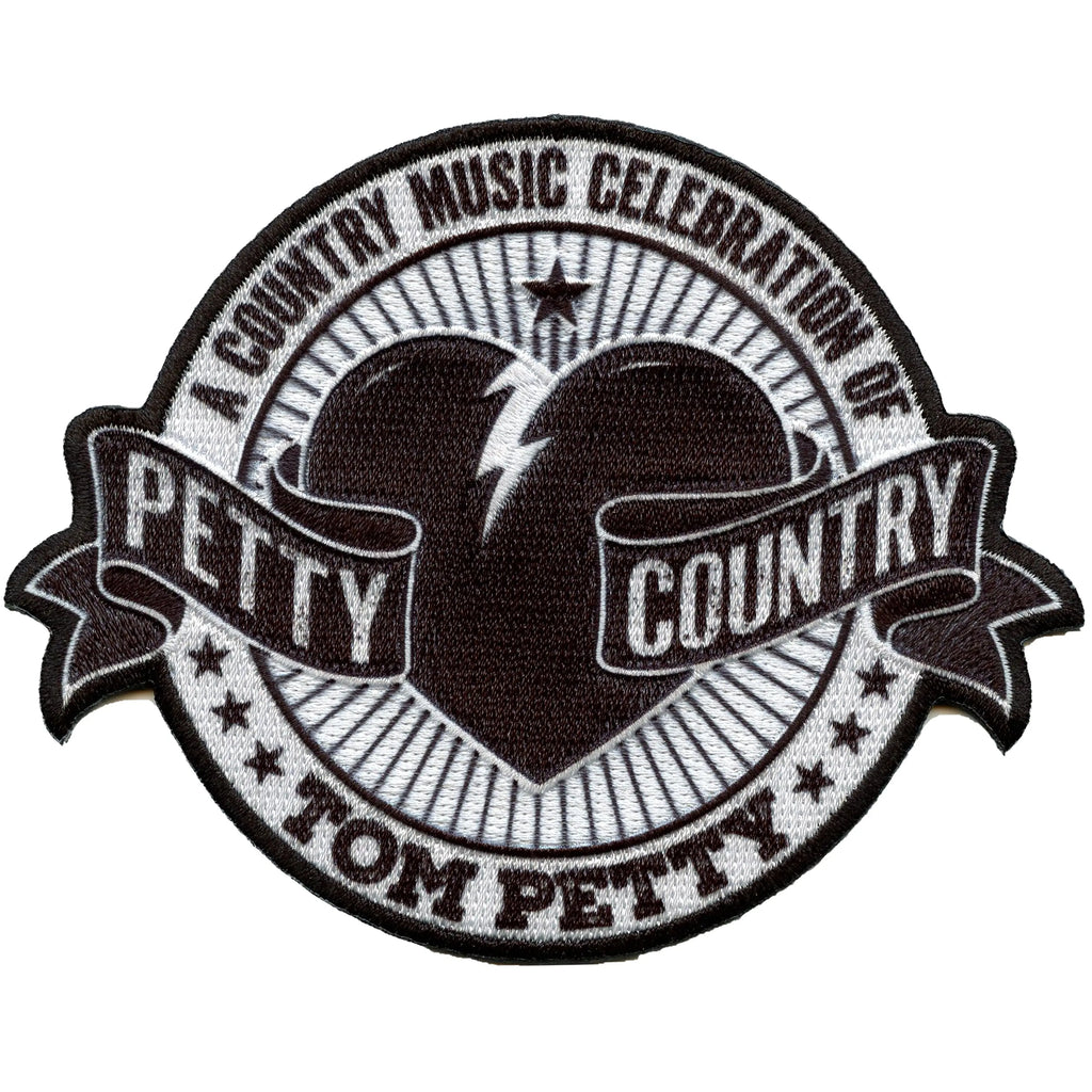 Tom Petty and The Heartbreakers Patch Petty Country Sublimated Embroidered Iron On