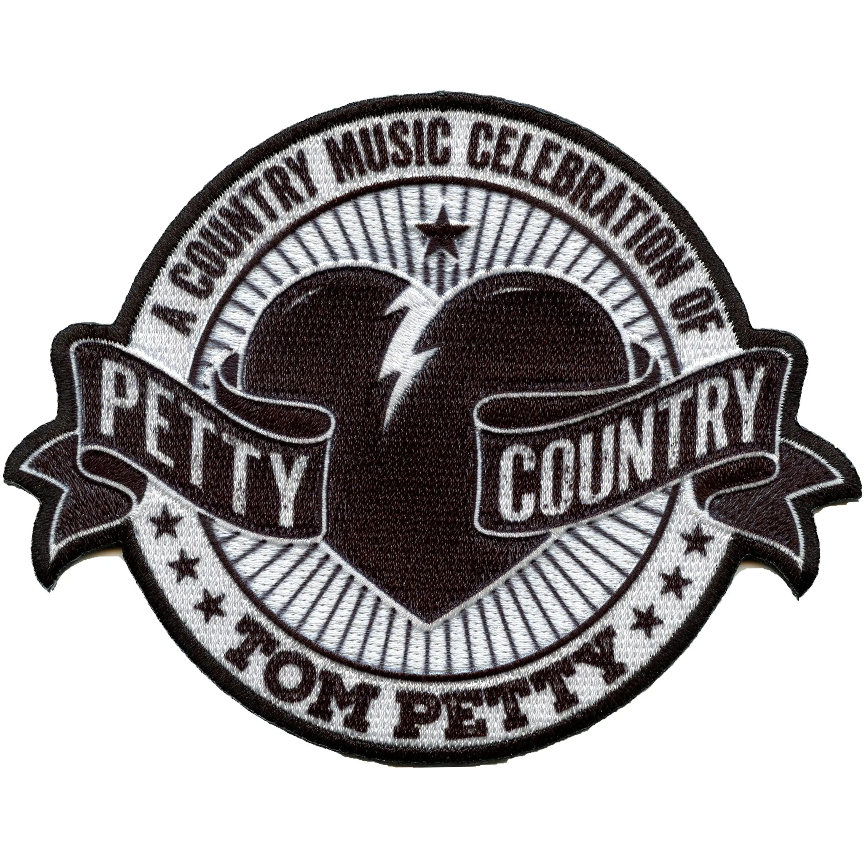 Tom Petty and The Heartbreakers Patch Petty Country Sublimated Embroidered Iron On