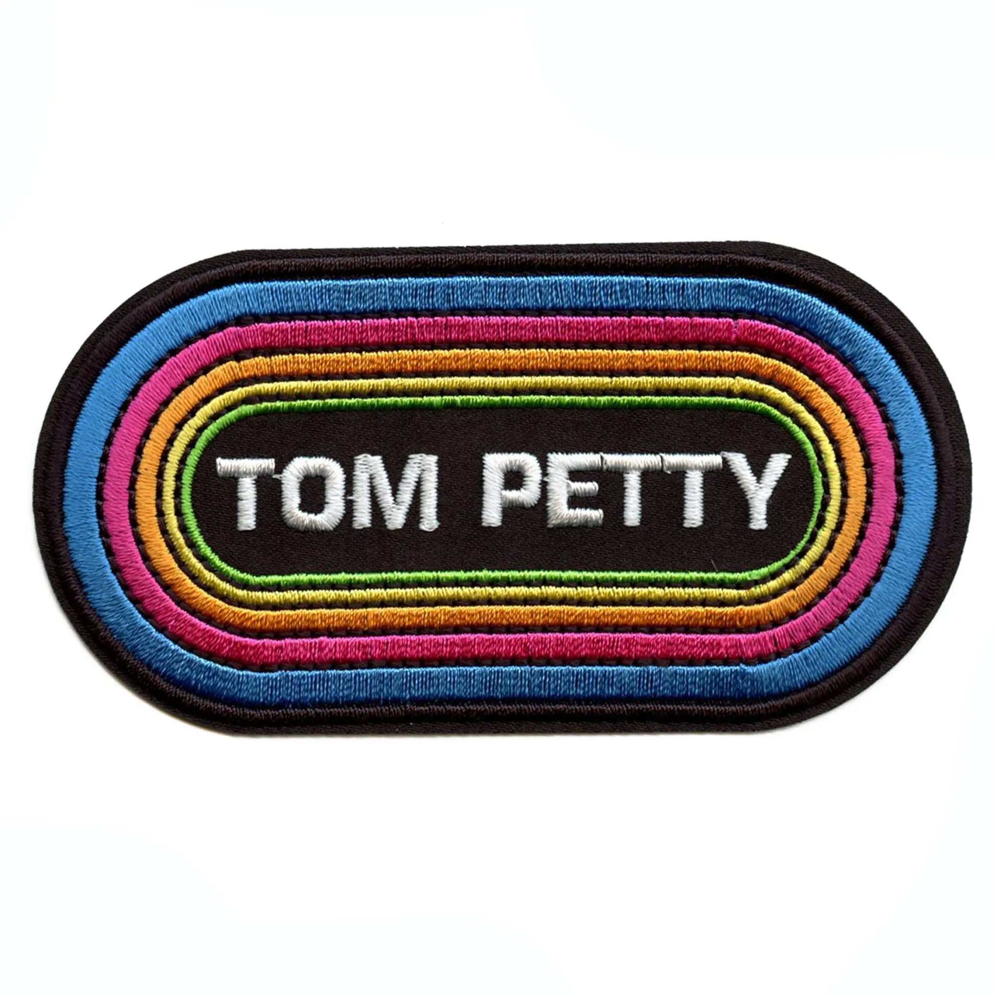 Tom Petty and The Heartbreakers Patch KMET Logo Embroidered Iron On