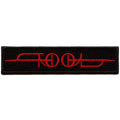 Tool Rock Band Patch Red Fear Inoculum Logo Embroidered Iron On