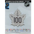 Toronto Maple Leafs 100th Anniversary Jersey Patch 2017 Season