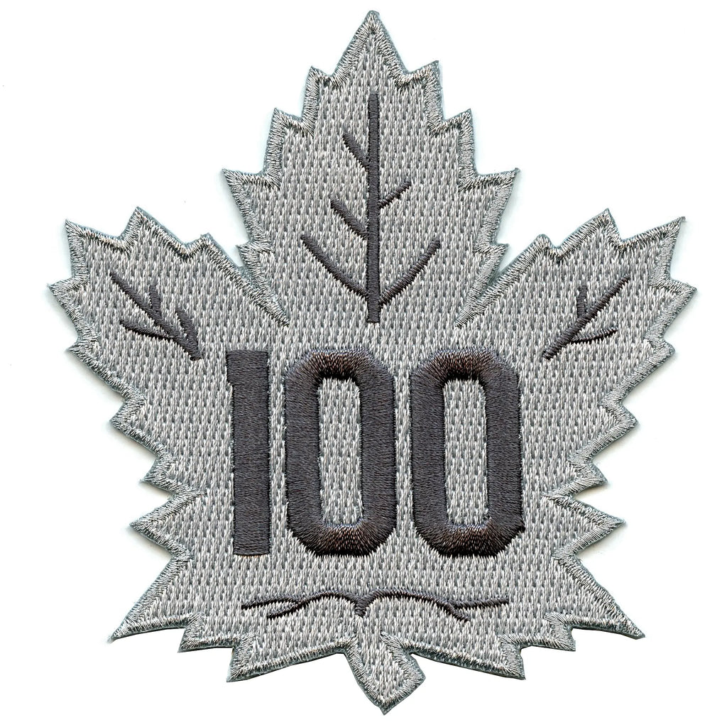Toronto Maple Leafs 100th Anniversary Jersey Patch 2017 Season