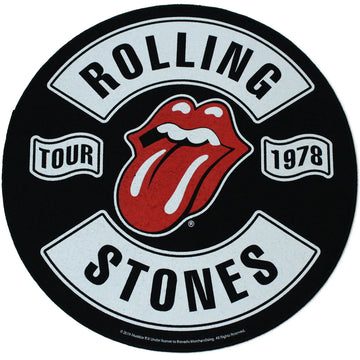 Tour 1978 XL Patch The Rolling Stones  XL Back Patch DTG Printed