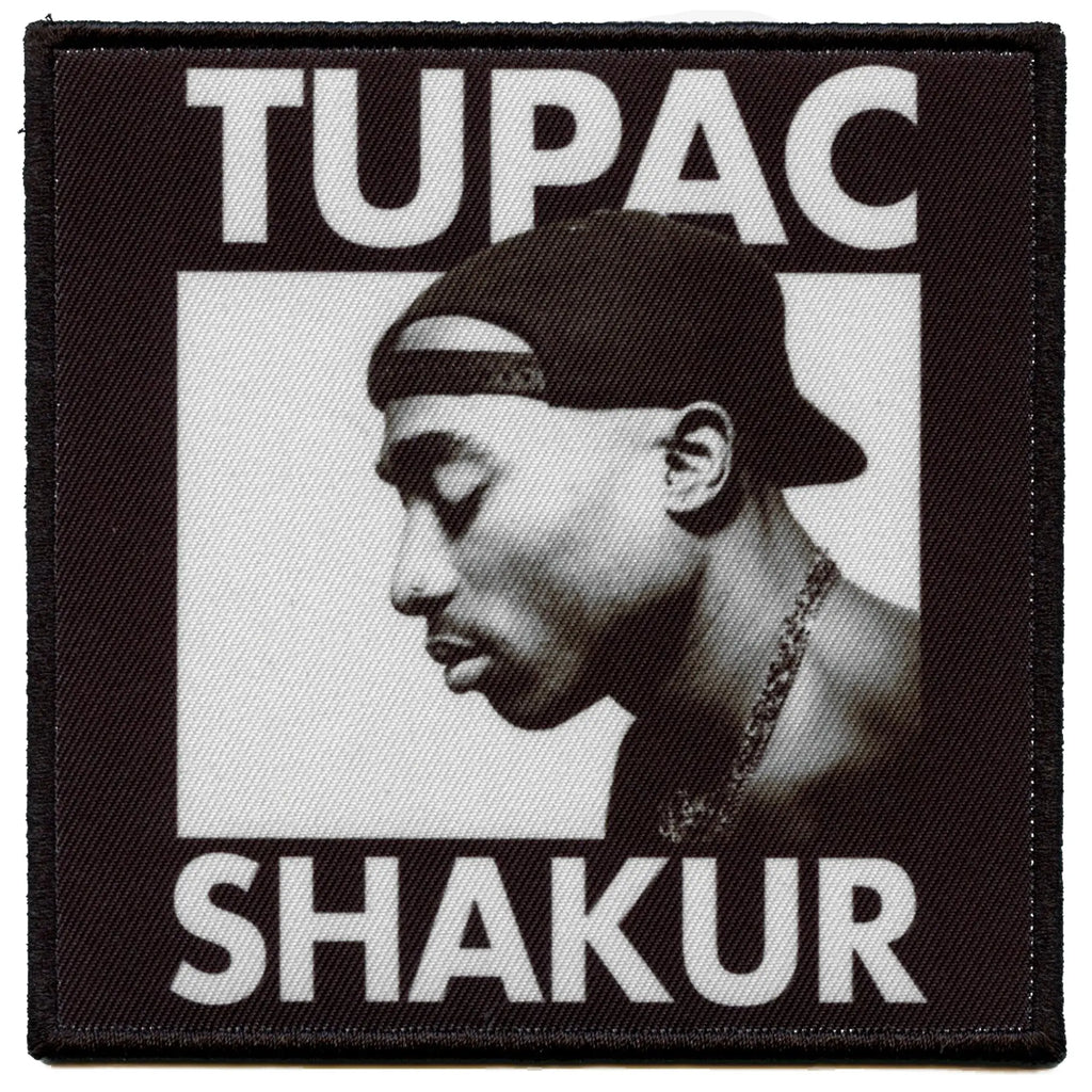Tupac Shakur Only God Can Judge Me Patch West Coast Rapper Sublimated Iron On