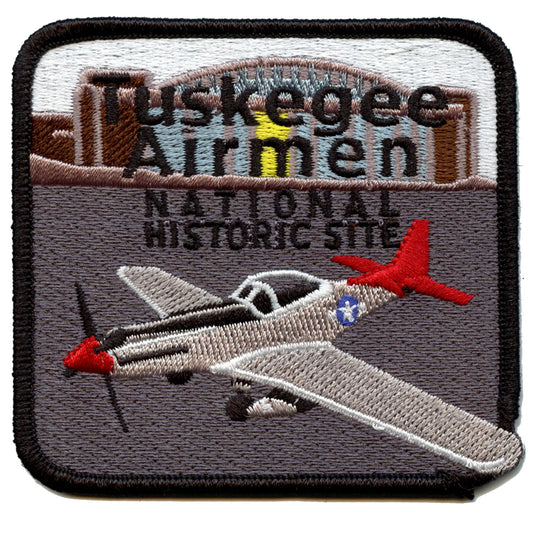 Tuskegee Airmen Alabama Patch National Historic Site Sublimated Embroidered Iron On